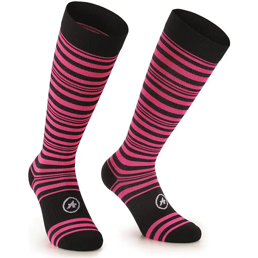 Assos Cykelstrumpor Women's Spring Fall Rosa