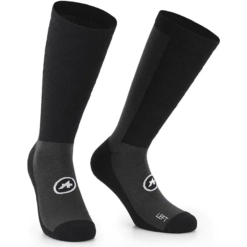 Assos Cykelstrumpor Trail Winter T3 Svart