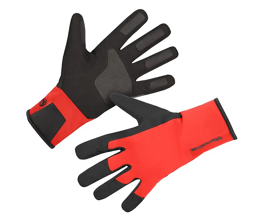 Cykelhandskar Endura Pro SL Primaloft Waterproof Röd