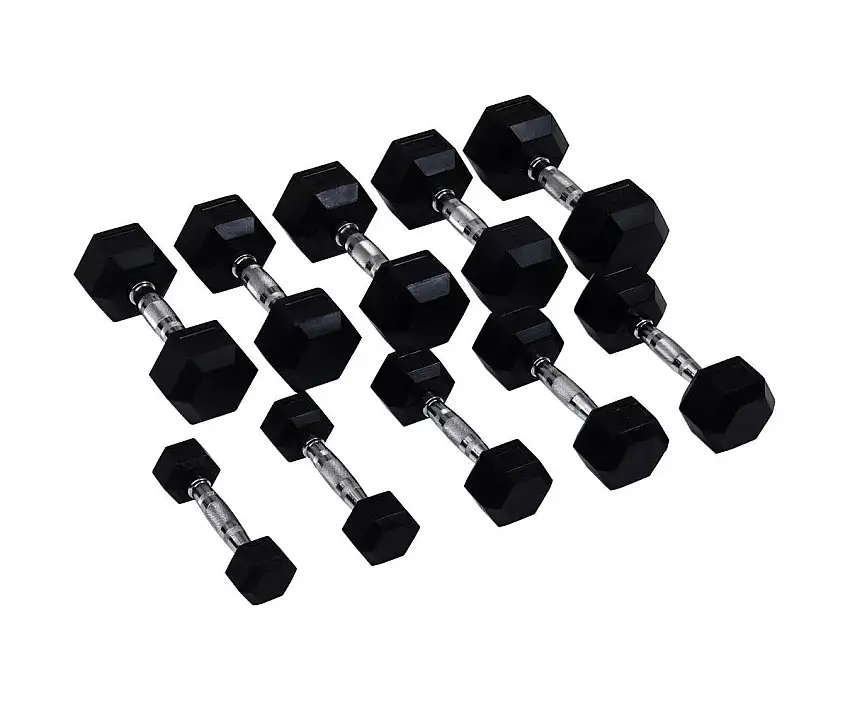 Hexhantel BLK DOT 35 kg