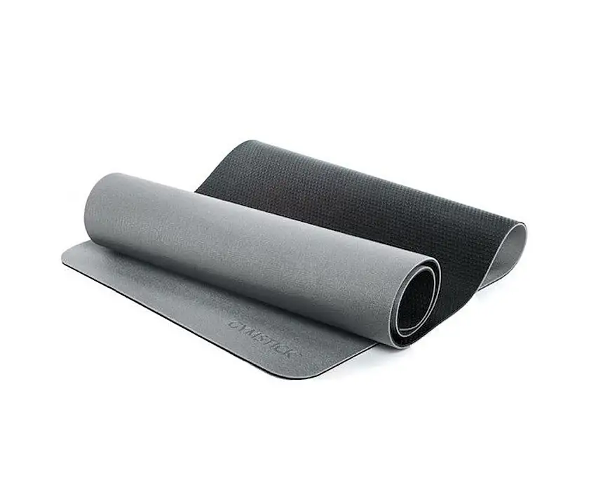 Yogamatta Gymstick Grå-Svart