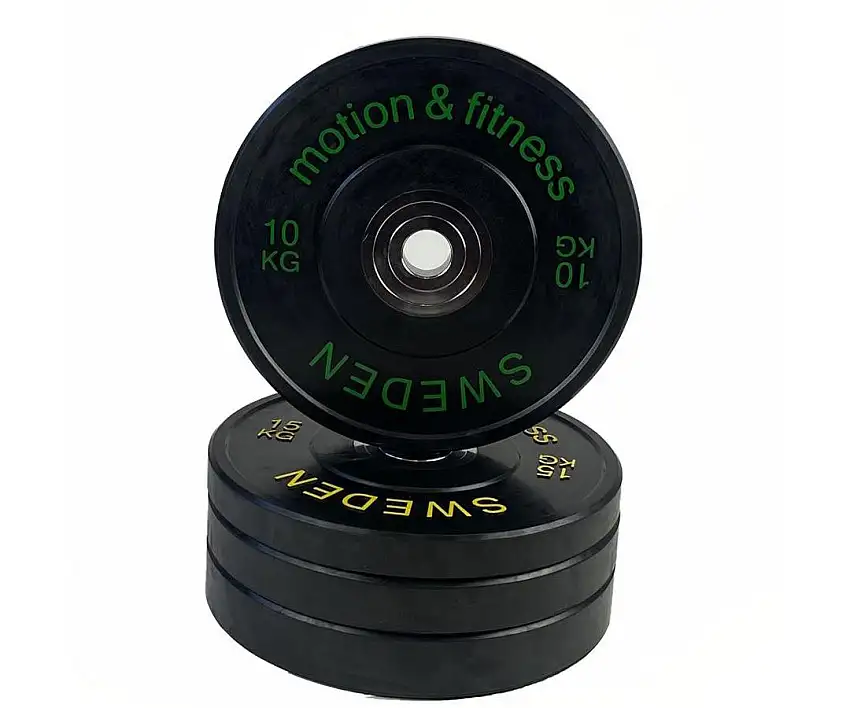 Viktskiva Motion & Fitness PRO Bumper 25 kg Träning