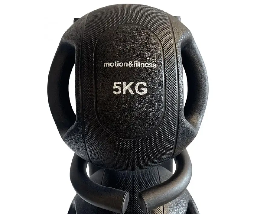 Medicinboll Motion & Fitness PRO Med Handtag 10 kg