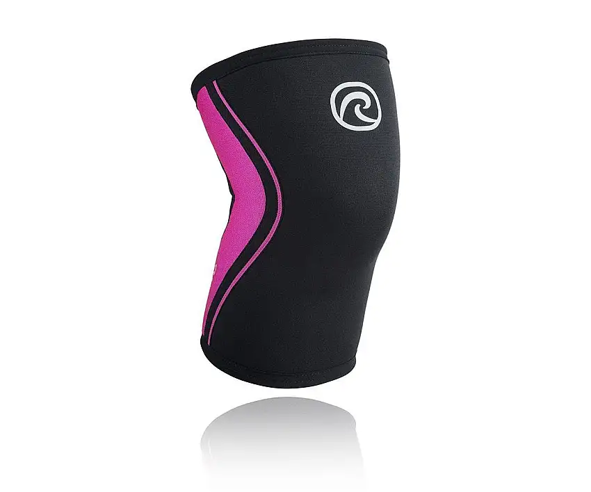 Knästöd Rehband RX Svart/Rosa 3mm