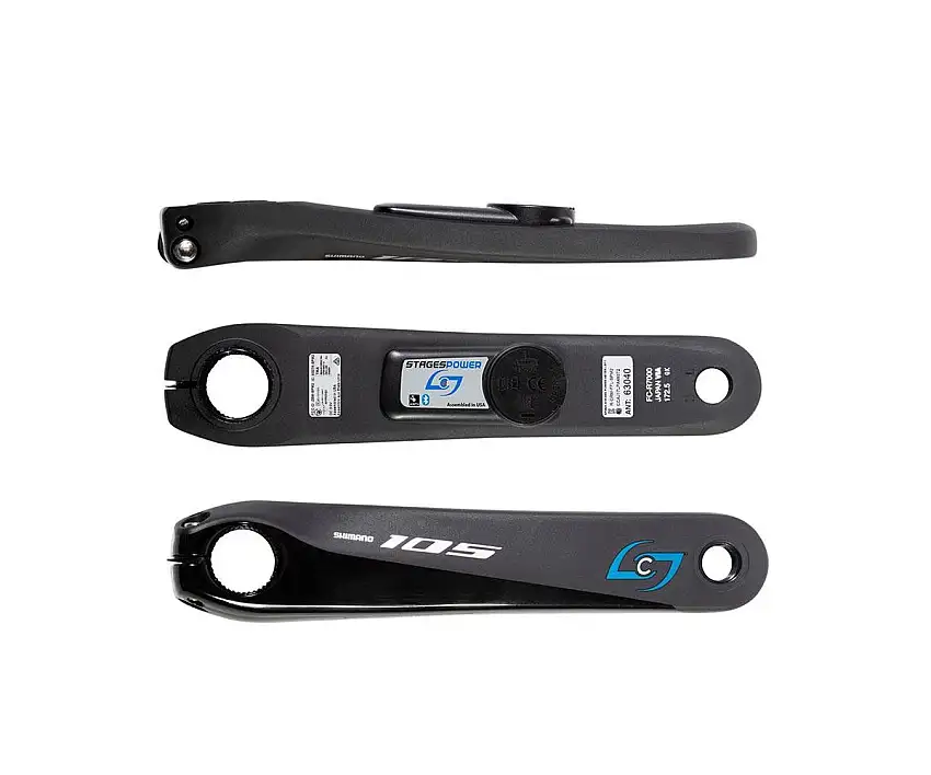 Effektmätare Stages Power L Shimano 105 R7000 160 mm