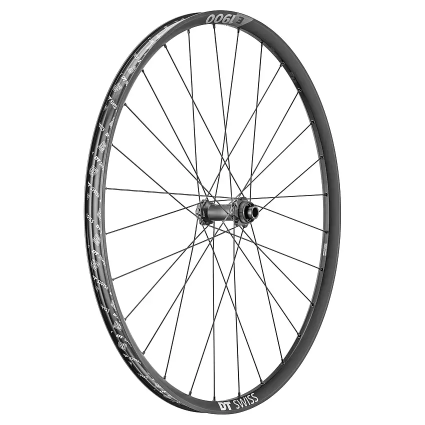 Framhjul DT Swiss E 1900 Spline DB 20 15x110 27,5" CL Disc TLR Svart