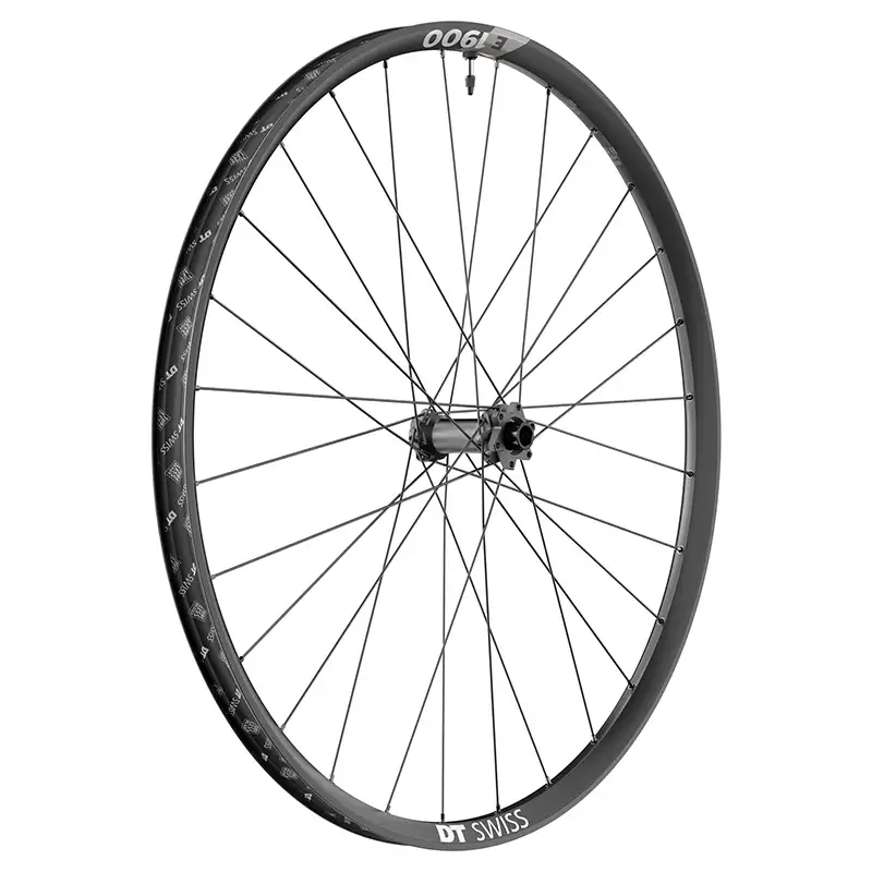 Framhjul DT Swiss E 1900 Spline DB 20 15x110 27,5" 6-bolt Disc TLR Svart