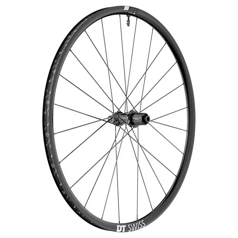 Bakhjul DT Swiss ER 1600 Spline DB 12x142 28" SRAM/Shimano 10/11-speed CL Disc TLR Svart