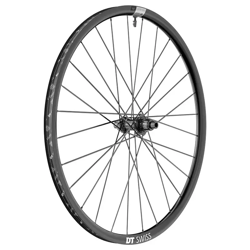 Bakhjul DT Swiss HG 1800 Spline DB 25 12x142 28" XDR 12-speed CL Disc TLR Svart