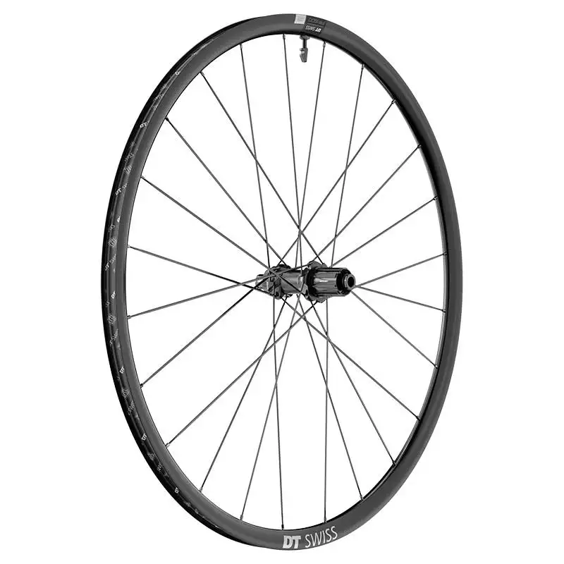 Bakhjul DT Swiss PR 1600 Spline DB 23 12x142 28" SRAM/Shimano 10/11-speed CL Disc TLR Svart