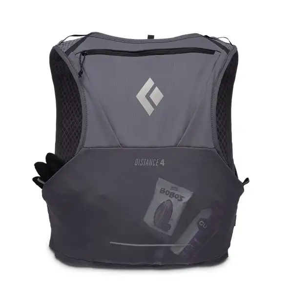 Löparväst Black Diamond Distance 4 Hydration Vest Grå