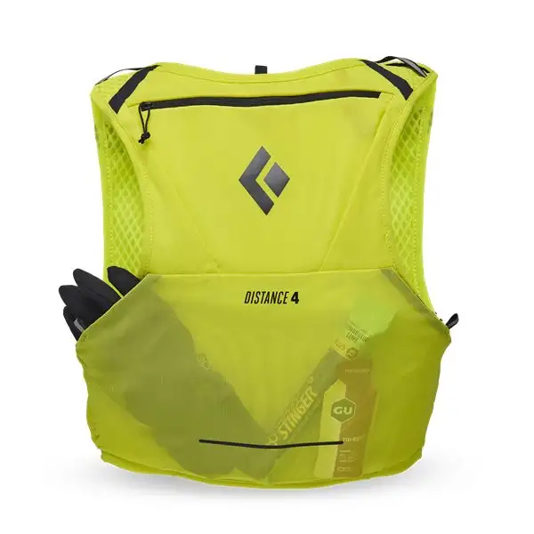 Löparväst Black Diamond Distance 4 Hydration Vest Gul