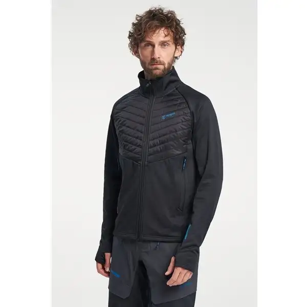 Tröja Tenson Ski Touring Midlayer Zip Herr Grå