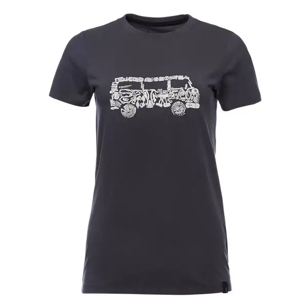 T-Shirt Black Diamond SS Vantastic Tee Dam Grå