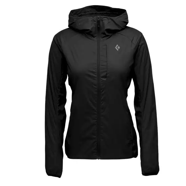 Hoodie Black Diamond Alpine Start Hoody Dam Svart