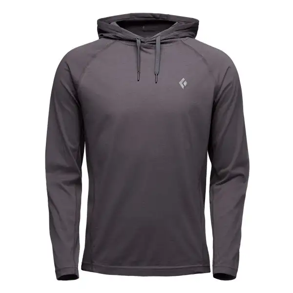 Tröja Black Diamond Crag Hoody Herr Grå