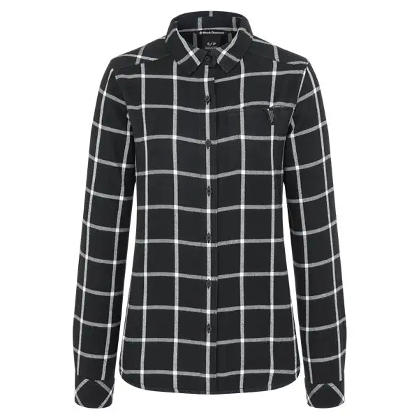 Skjorta Black Diamond Serenity Flannel Dam Svart/Grå