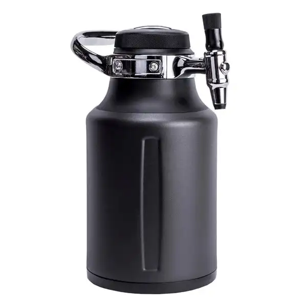 Flaska GrowlerWerks Ukeg Go 1.9 Liter Grå OS