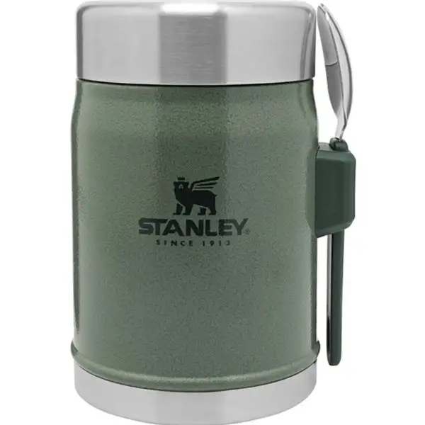 Mattermos Stanley The Legendary Food Jar + Spork 0,4L Svart OS