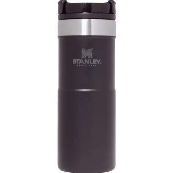 Termosmugg Stanley The Neverleak Travel Mug 0,53L Svart OS