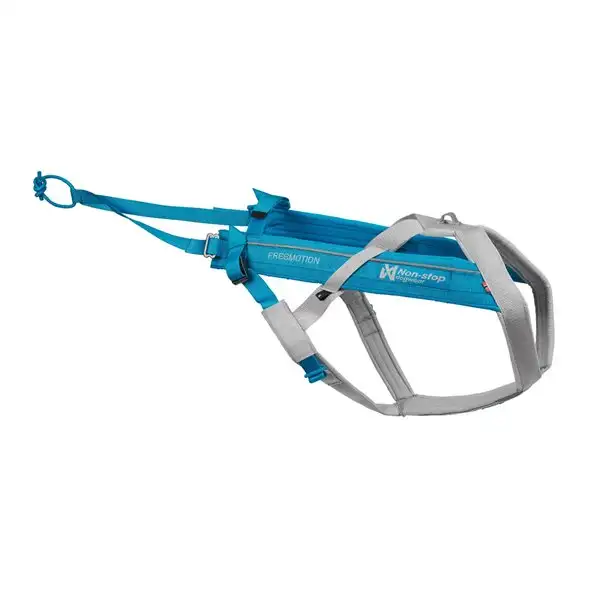 Dragsele Non-stop dogwear Freemotion Harness 5.0 Blå/Grå