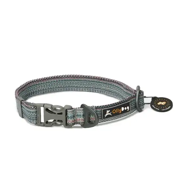 Halsband OllyDog Flagstaff Adj Leash Repurpose Blå OS