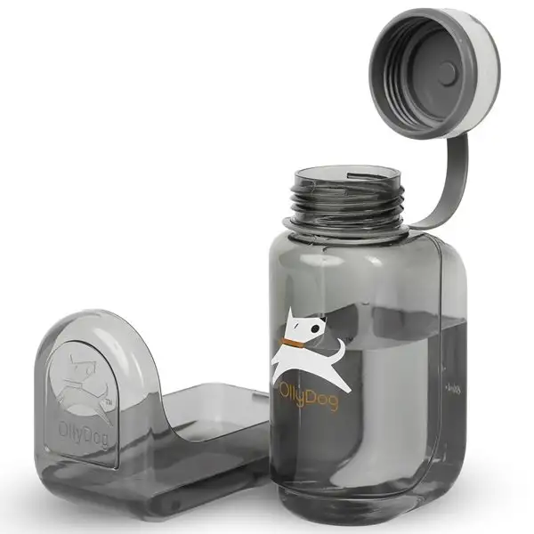 Flaska OllyDog Ollybottle 1L Grå OS