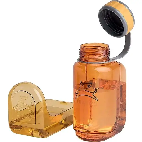 Flaska OllyDog Ollybottle 600ml Röd/Gul OS