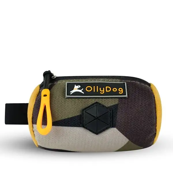 Väska OllyDog Scoop Pick Up Bag Gul/Grön OS