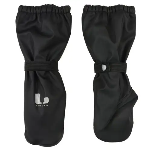 Regnhandskar Lindberg Varekil Rain Mitten Fleece Junior Svart