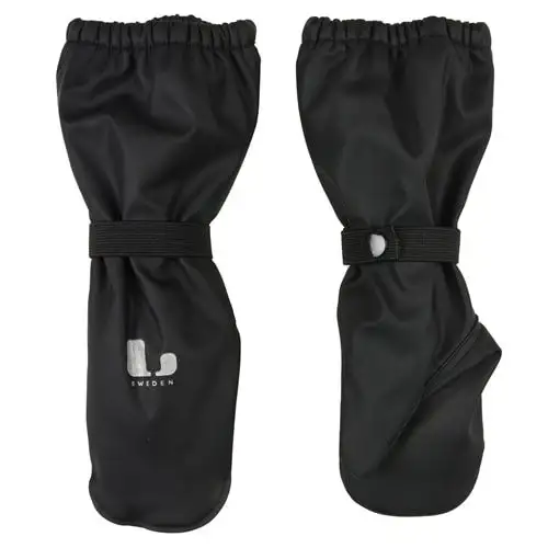 Regnhandskar Lindberg Tahult Rain Mitten Junior Svart