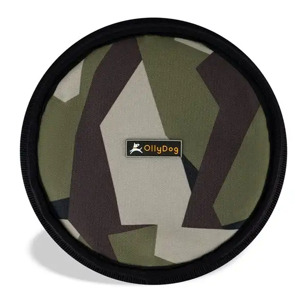 Frisbee OllyDog Flyer Disc Gul/Grön OS