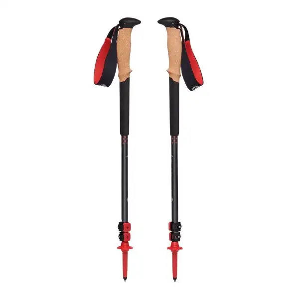 Gångstav Black Diamond Pursuit Trekking Poles Röd/Svart