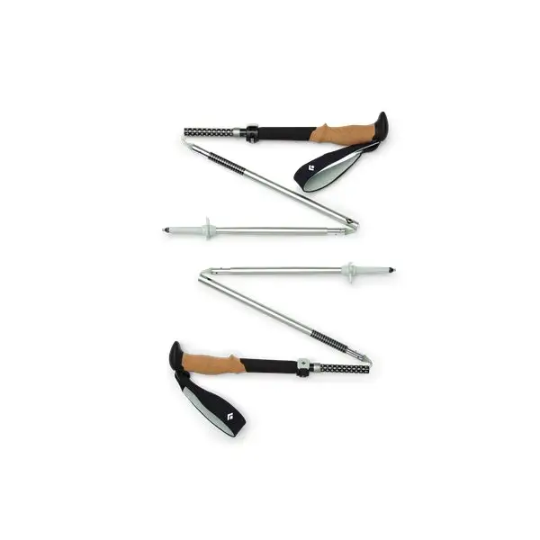 Gångstav Black Diamond Pursuit Flz Trekking Poles Svart/Grön