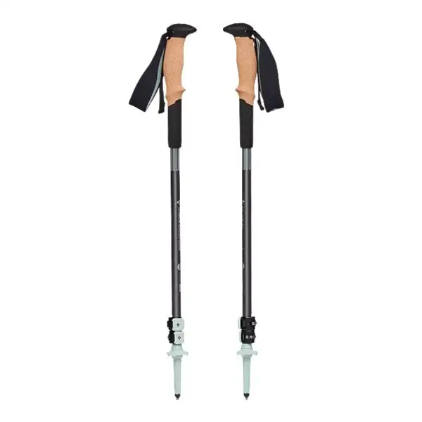 Gångstav Black Diamond Pursuit Shock Trekking Poles Grå/Grön