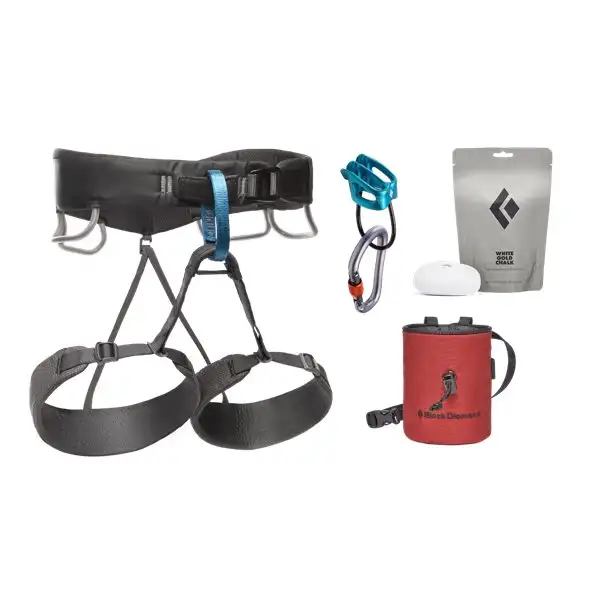 Klättersele Black Diamond Momentum Harness Package Herr Grå