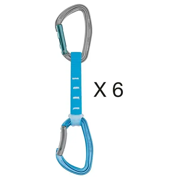 Quickdraw Petzl Djinn Axess Quickdraw 6-Pack OS