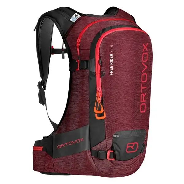 Ryggsäck Ortovox Free Rider 22 S Röd OS