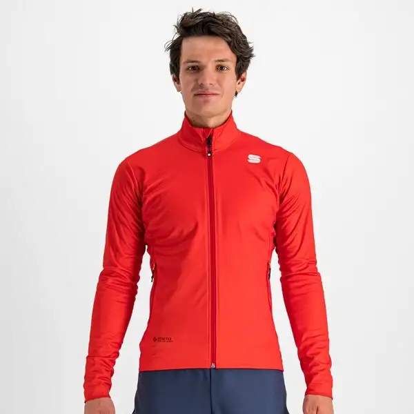 Skidjacka Sportful Squadra Jacket Herr Röd
