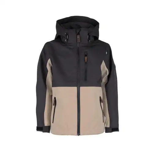 Skidjacka Lindberg Explorer Shell Jacket Junior Brun