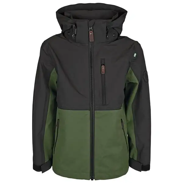 Skidjacka Lindberg Explorer Shell Jacket Junior Grön