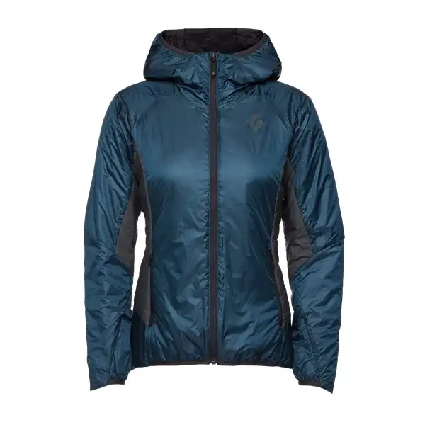 Skidjacka Black Diamond Vision Hybrid Hoody Dam Blå