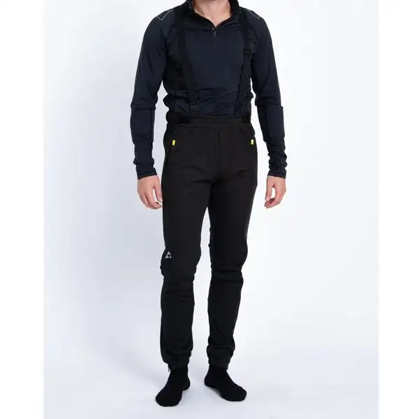 Skidbyxor Fischer Åsarna 2 Bib Pants Herr Svart