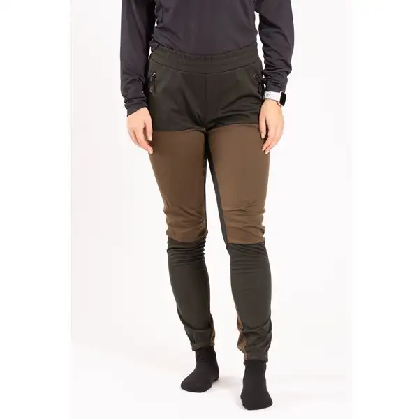Skidbyxor Fischer Åsarna 2 Softshell Pants Dam Brun