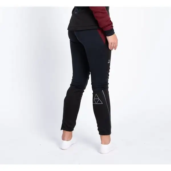 Skidbyxor Fischer Vemdalen Pro Pants Dam Svart/Röd