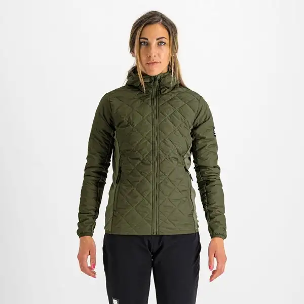 Syntetfoderjacka Sportful Xplore Thermal Jacket Dam Grön