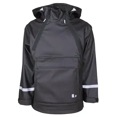 Regnjacka Lindberg Rockville Rain Jacket Junior Svart