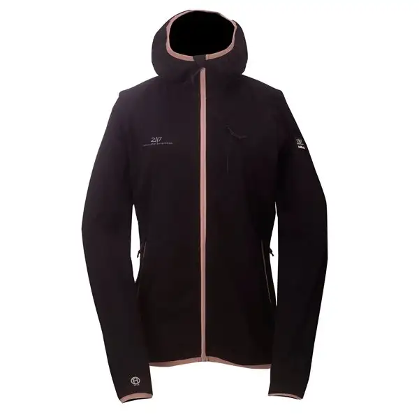 Softshelljacka 2117 of Sweden Hoodie Vassbacken Dam Svart