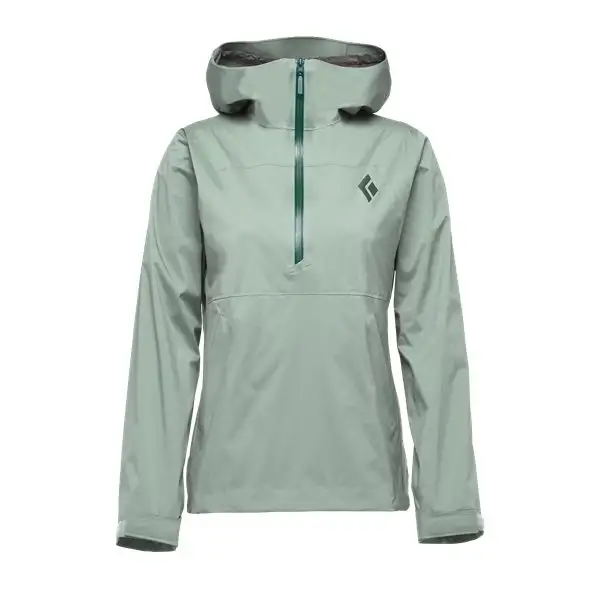 Anorak Black Diamond Stormline Stretch Dam Grön