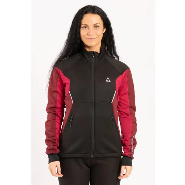 Jacka Fischer Vemdalen Pro Jacket Dam Svart/Röd